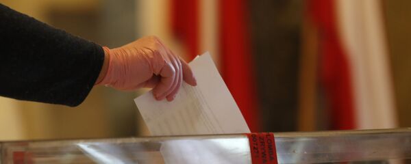 Голосование на выборах президента Польши - Sputnik Lietuva
