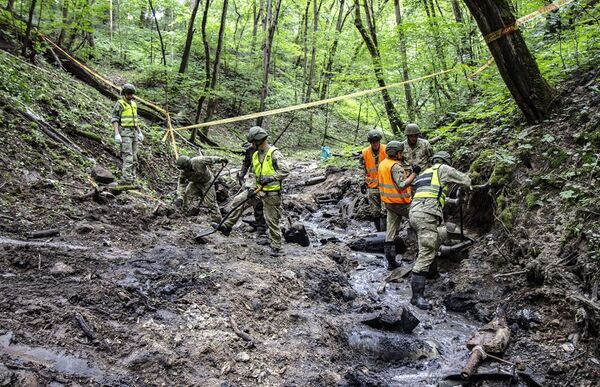 В Каунасе саперы провели операцию по разминированию десятка бомб - Sputnik Литва