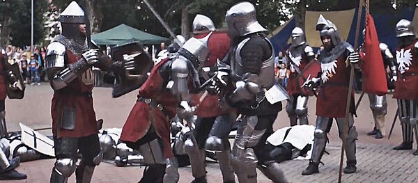 В Шальчининкай отметили 610 годовщину Грюнвальдской битвы В Шальчининкай отметили 610 годовщину Грюнвальдской битвы - Sputnik Lietuva