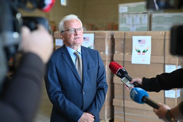 Iš Lietuvos į JAV išsiųsta kovai su COVID-19 skirtų apsaugos priemonių siunta - Sputnik Lietuva