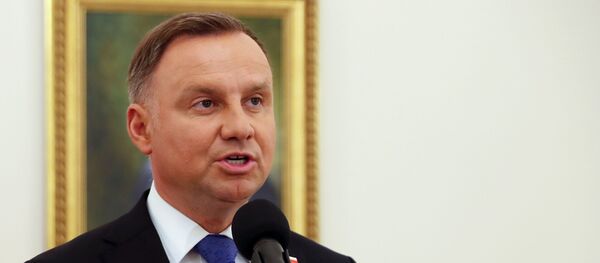 Президент Польши Анджей Дуда - Sputnik Литва