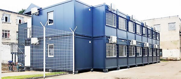 Новинка Мариямпольского исправительного учреждения - первые модульные камеры Новинка Мариямпольского исправительного учреждения - первые модульные камеры - Sputnik Lietuva