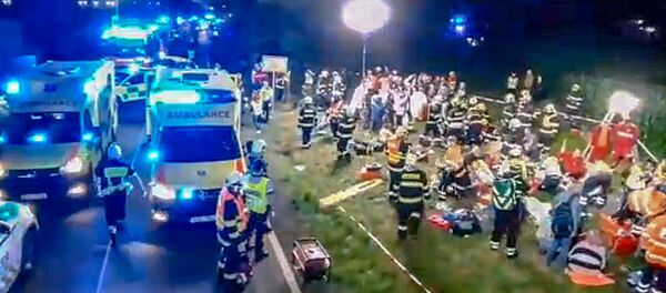 Столкновение двух поездов в Чехии - Sputnik Литва