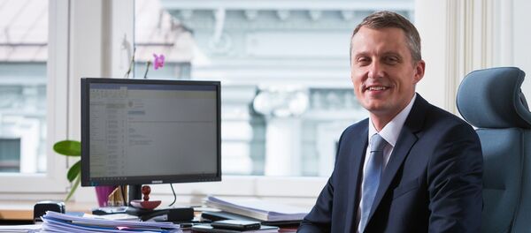 Energetikos ministras Žygimantas Vaičiūnas Energetikos ministras Žygimantas Vaičiūnas - Sputnik Lietuva