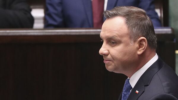 Президент Польши Анджей Дуда - Sputnik Литва