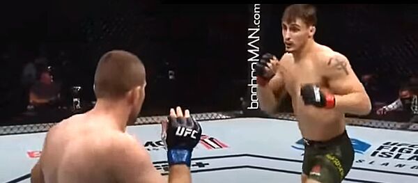 Модестас Букаускас стал первым литовцем, одержавшим победу в главной серии боев без правил - Sputnik Литва