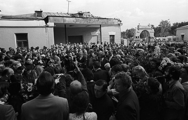 Быт Олимпиады-80: диковинные продукты, иностранцы и биржа билетов - Sputnik Литва