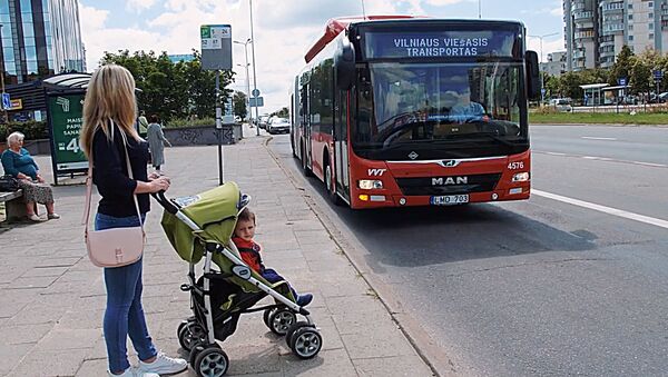Vilniaus viešąjį transportą papildys 50 naujų autobusų — video - Sputnik Lietuva