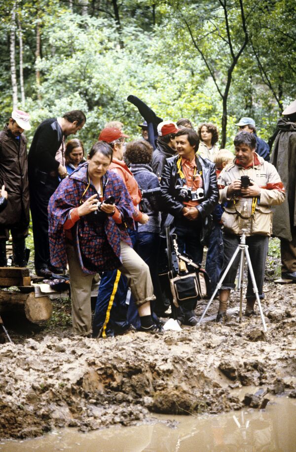 Новая техника, курьезы и полет Мишки: как СМИ работали на Олимпиаде-80 - Sputnik Литва