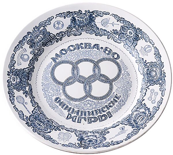 От штор до стопок: какие сувениры делали к Олимпиаде-80 - Sputnik Литва