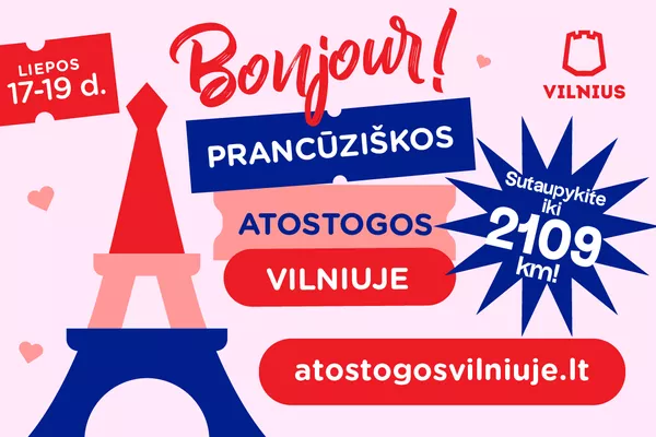 Vilniaus afiša: kaip praleisti liepos 17–19 dienas