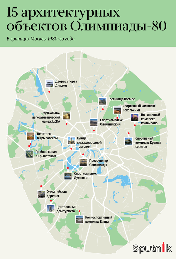 Служат до сих пор: дворцы спорта, построенные к Олимпиаде-80 - Sputnik Литва