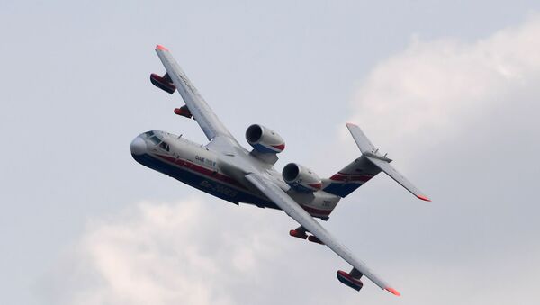Российский самолет-амфибия Бе-200ЧС, архивное фото - Sputnik Литва
