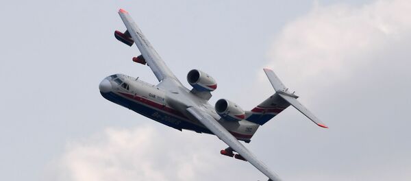 Российский самолет-амфибия Бе-200ЧС, архивное фото - Sputnik Lietuva