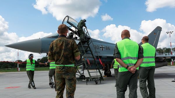 Немецкие ВВС присоединились к воздушной полиции НАТО в Балтии - Sputnik Литва