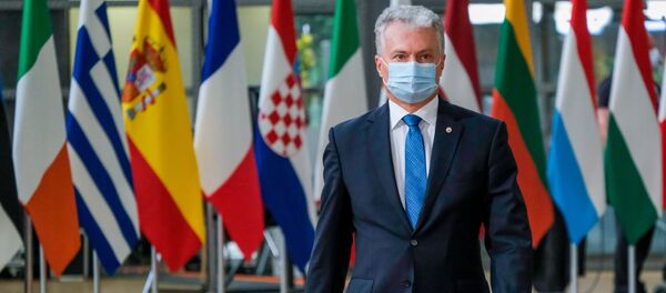 Президент Литвы Гитанас Науседа принял участие в переговорах по европейскому бюджету в Брюсселе - Sputnik Литва