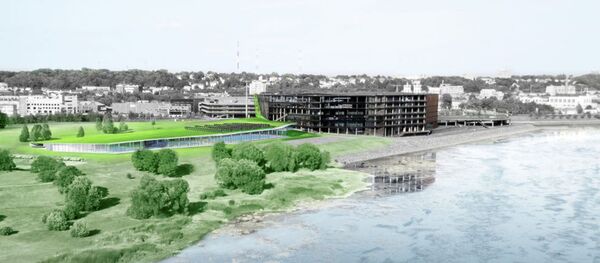 Проект Центра водных видов спорта в Каунасе Проект Центра водных видов спорта в Каунасе - Sputnik Lietuva