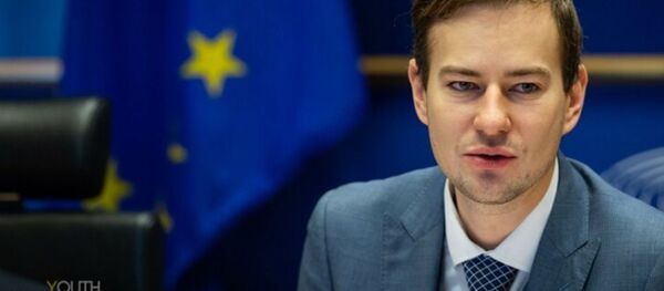 Президент Ассоциации помощи онкологическим больным (POLA) Литвы Шарунас Нарбутас Президент Ассоциации помощи онкологическим больным (POLA) Литвы Шарунас Нарбутас - Sputnik Литва