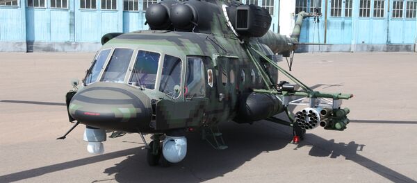 Новейший транспортно-боевой вертолет Ми-8АМТШ-ВН  - Sputnik Литва