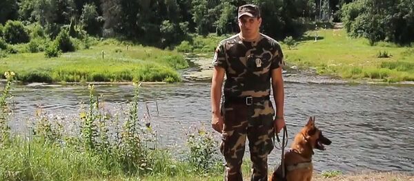 В Литве показали на видео работу погранзаставы на границе с Белоруссией В Литве показали на видео работу погранзаставы на границе с Белоруссией - Sputnik Литва