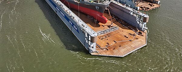 Клайпедский порт, док - Sputnik Литва