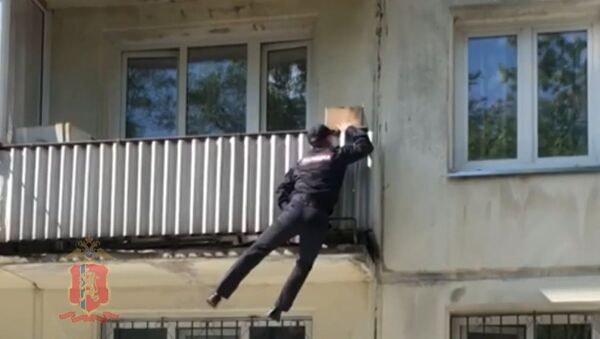 Вызов принят: смекалистые полицейские оригинальным способом помогли пенсионерке попасть в квартиру - Sputnik Lietuva