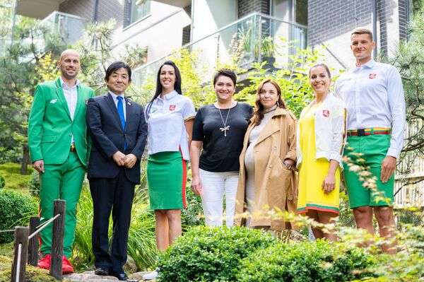 LTOK представил олимпийскую форму сборной Литвы к Играм в Токио - Sputnik Литва