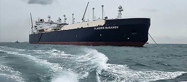 Газовоз Владимир Русанов  - Sputnik Литва