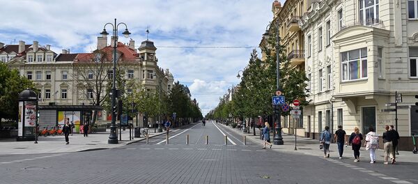 Проспект Гедеминаса в Вильнюсе - Sputnik Литва