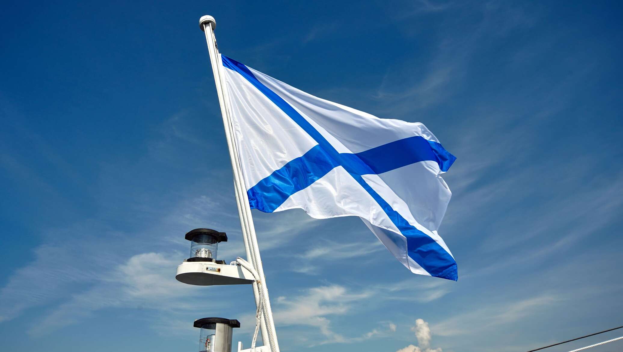 Андреевский флаг фото