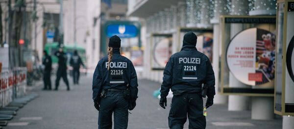 Сотрудники полиции в Берлине Сотрудники полиции в Берлине - Sputnik Lietuva