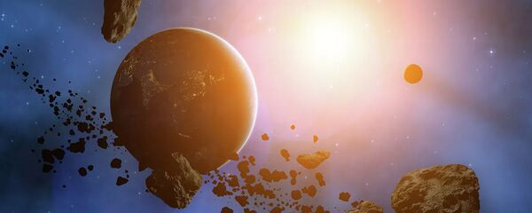 Asteroidų apsupta planeta Asteroidų apsupta planeta - Sputnik Lietuva