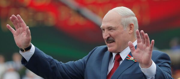 Президент Белоруссии Александр Лукашенко Президент Белоруссии Александр Лукашенко - Sputnik Lietuva