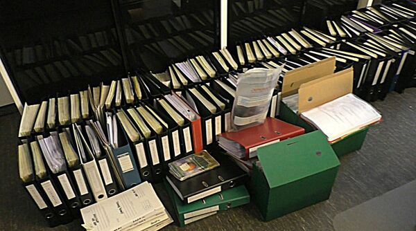 В Литве сняли на видео обыски в транспортной фирме, скрывшей миллионы евро В Литве сняли на видео обыски в транспортной фирме, скрывшей миллионы евро - Sputnik Литва