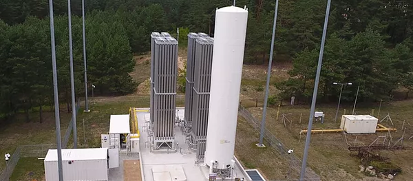 Pastovi SGD išdujinimo stotelė Druskininkuose Pastovi SGD išdujinimo stotelė Druskininkuose - Sputnik Lietuva