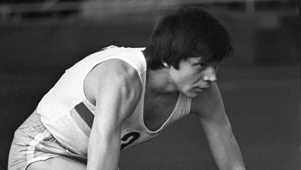 Член олимпийской сборной СССР, двукратный рекордсмен СССР в эстафете 4х400 метров Ремигиюс Валюлис - Sputnik Литва