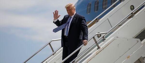 Президент США Дональд Трамп Президент США Дональд Трамп - Sputnik Lietuva