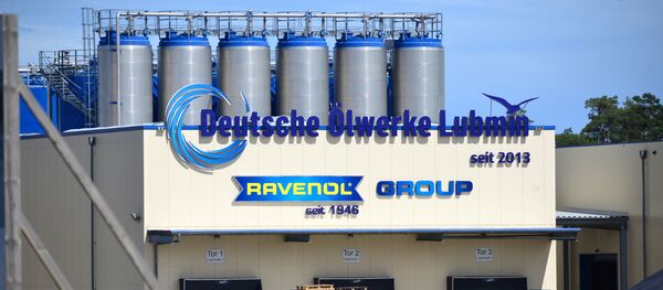 Наземный стыковочный пункт газопровода Северный поток-2 в Любмине - Sputnik Литва