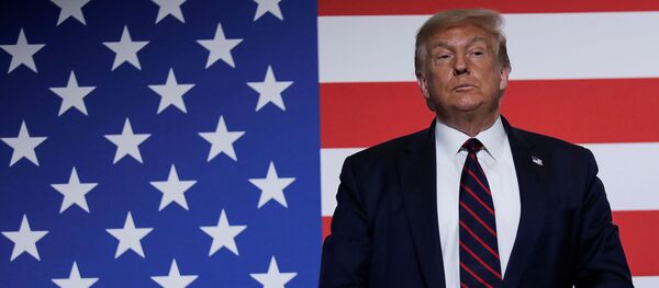 Президент США Дональд Трамп - Sputnik Литва