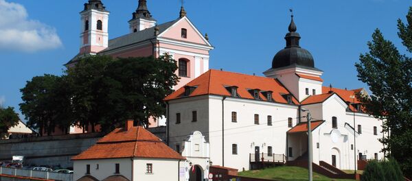 Вид на Камальдульский монастырь в Вигры, Сувалки, Польша Вид на Камальдульский монастырь в Вигры, Сувалки, Польша - Sputnik Lietuva