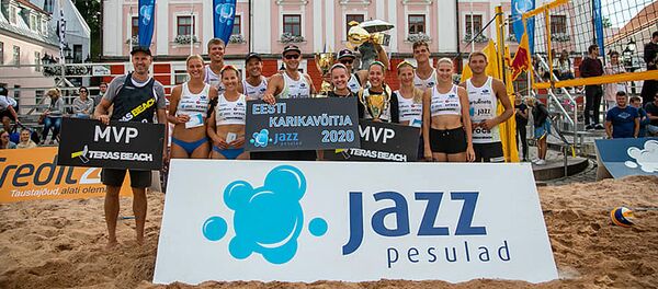 Турнир по пляжному волейболу в Тарту - Sputnik Литва