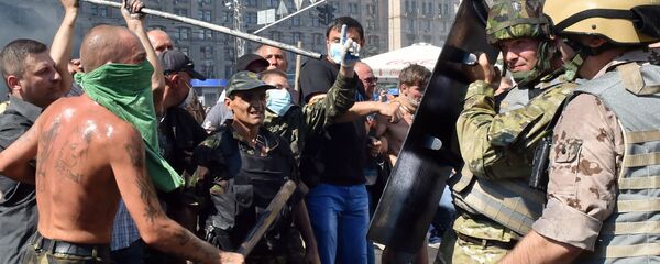Киев события на Майдане, архивное фото - Sputnik Литва