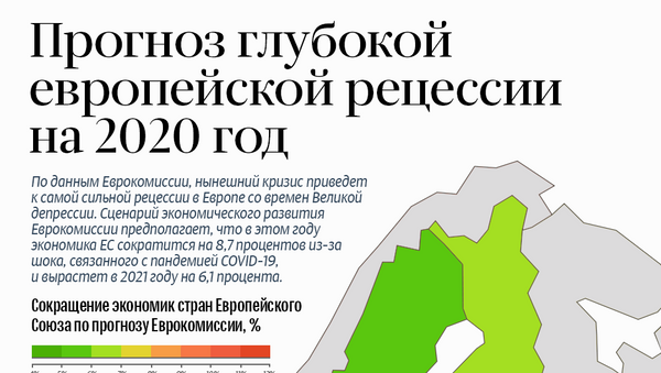 Прогноз глубокой европейской рецессии на 2020 год - Sputnik Литва