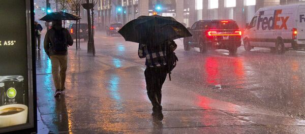 Ливень в городе - Sputnik Литва