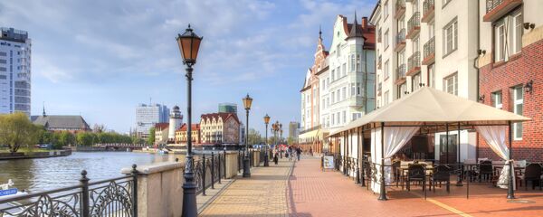 Этнографический и торговоремесленный центр Рыбная деревня в городе Калининграде, архивное фото - Sputnik Литва