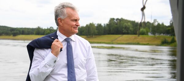 Президент Литвы Гитанас Науседа - Sputnik Литва