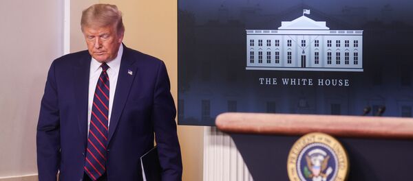 JAV prezidentas Donaldas Trampas JAV prezidentas Donaldas Trampas - Sputnik Lietuva