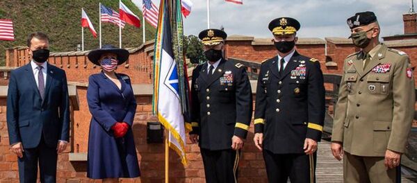 В Польше расквартировали командование пятого корпуса армии США - Sputnik Литва