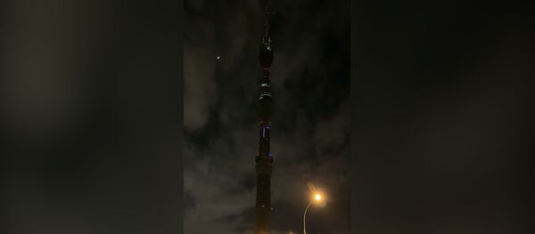 Останкинская башня погасла на час в знак траура по погибшим в Бейруте - Sputnik Литва