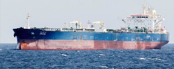 Танкер для транспортировки нефти UMLMA, архивное фото Танкер для транспортировки нефти UMLMA, архивное фото - Sputnik Lietuva